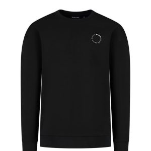 Ballin winter sweater jongens - zwart - cirkel logo