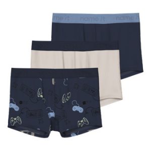 Name it winter ondergoed jongens - blauw - 3p boxer - NkmBoxer