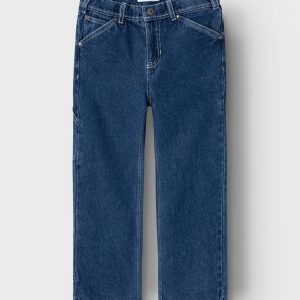 Name it winter jeans broek jongens - donker blauw - NkmRyan - straight fit