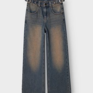 Name it winter jeans broek meisjes - donker blauw - NkfBella - skater fit