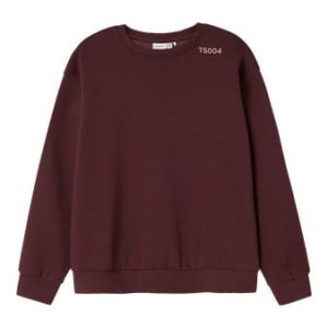 Name it winter sweater meisjes - paars - relaxed fit - NkfOdika