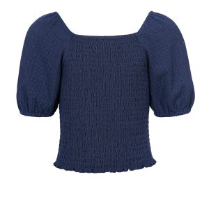 LOOXS 10sixteen Zomer top meisjes off shoulder - blauw