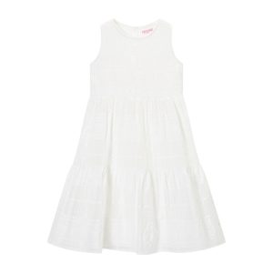 Someone Zomer jurk mouwloos meisjes - ecru - anouk