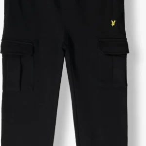 Lyle & Scott winter sweat broek jongens - Jet zwart - Cargo
