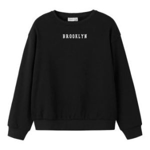 Name it winter sweater meisjes - zwart - relaxed fit - NkfNevea