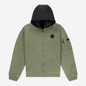 Nik&Nik zomer bomber jasje jongens - groen - Milan