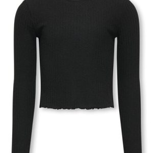 Kids ONLY Zomer top meisjes zwart - Stretch Fit - Kognella