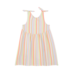 Someone Zomer jurk mouwloos meisjes - ecru - felien