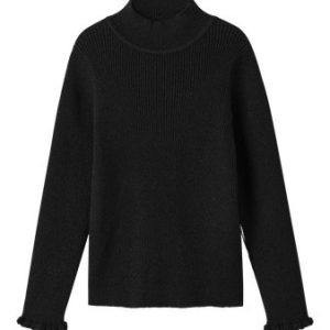 Name it winter sweater meisjes - zwart - regular fit, gebreid - NkfRiaglitter