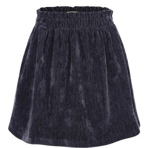 LOOXS Little winter velvet rok meisjes - donker blauw
